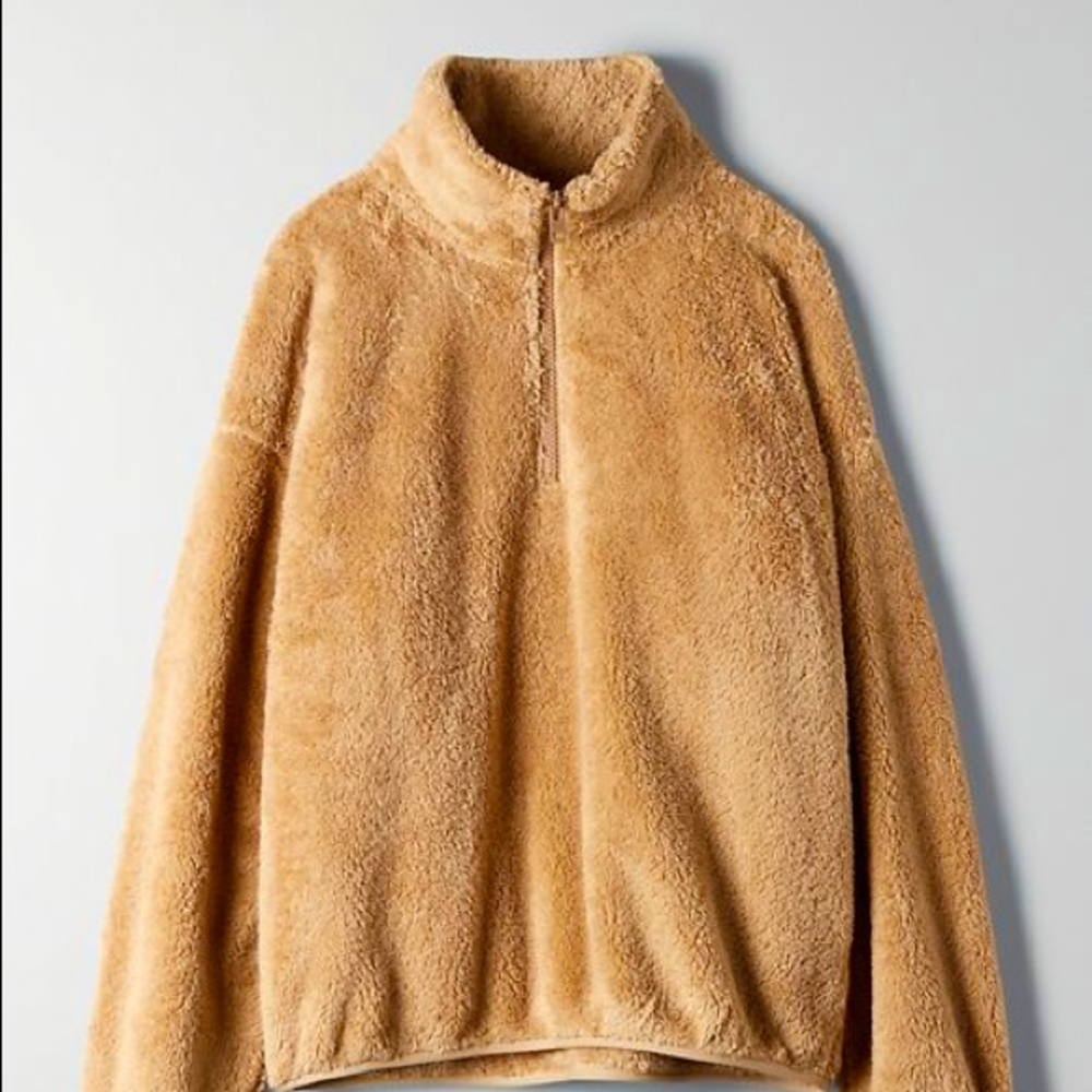 Aritzia Teddy Zip up
